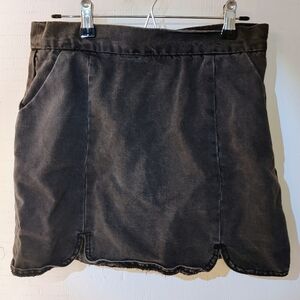 Forever 21 Charcoal Mini Skirt